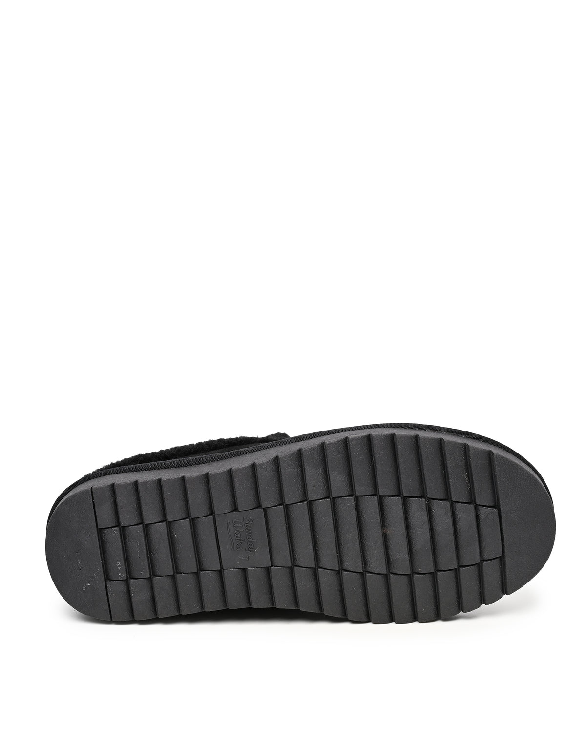 Arianna Faux Shearling Clog Mule in Black