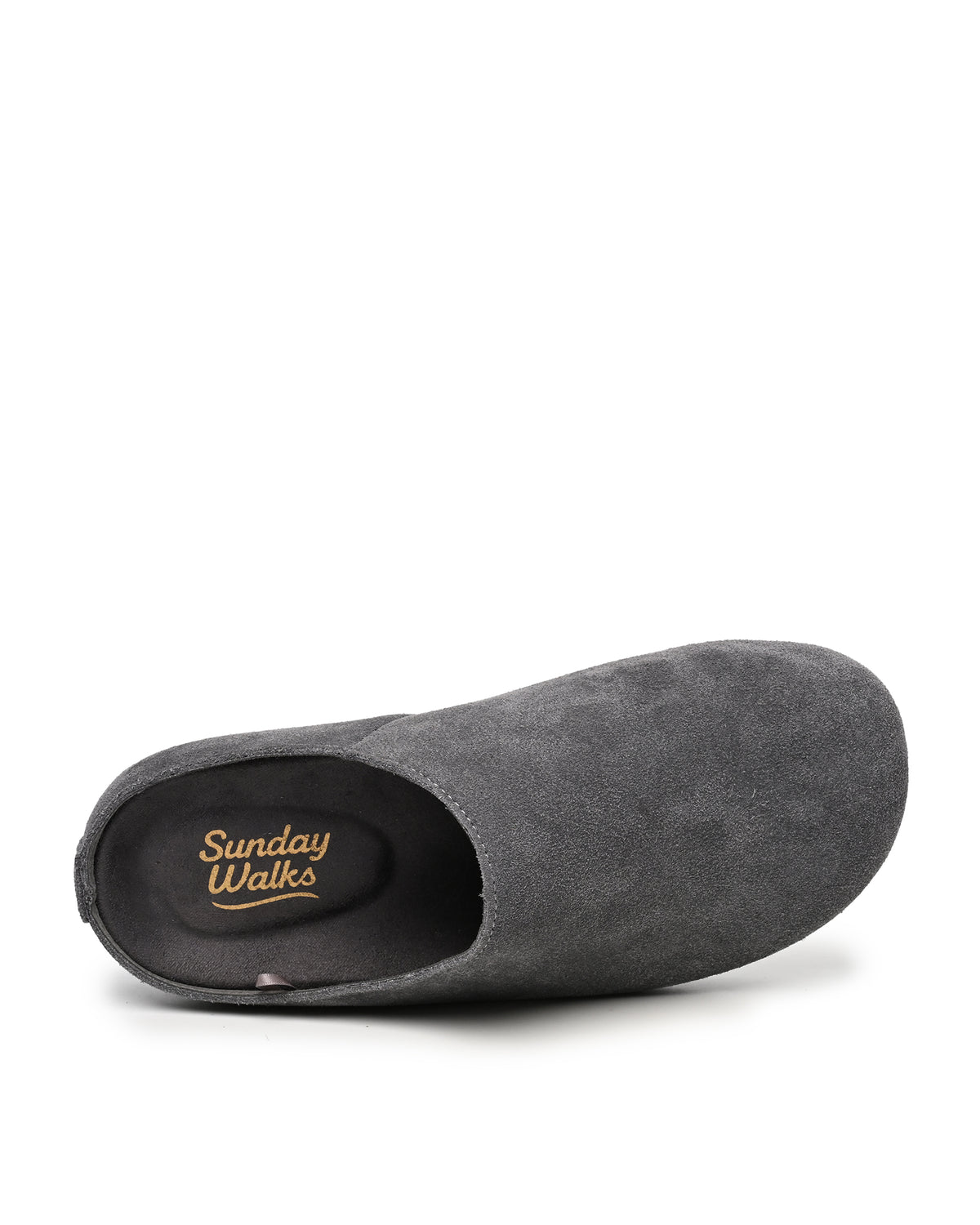 Laney Slip On Clog Mule in Charcoal