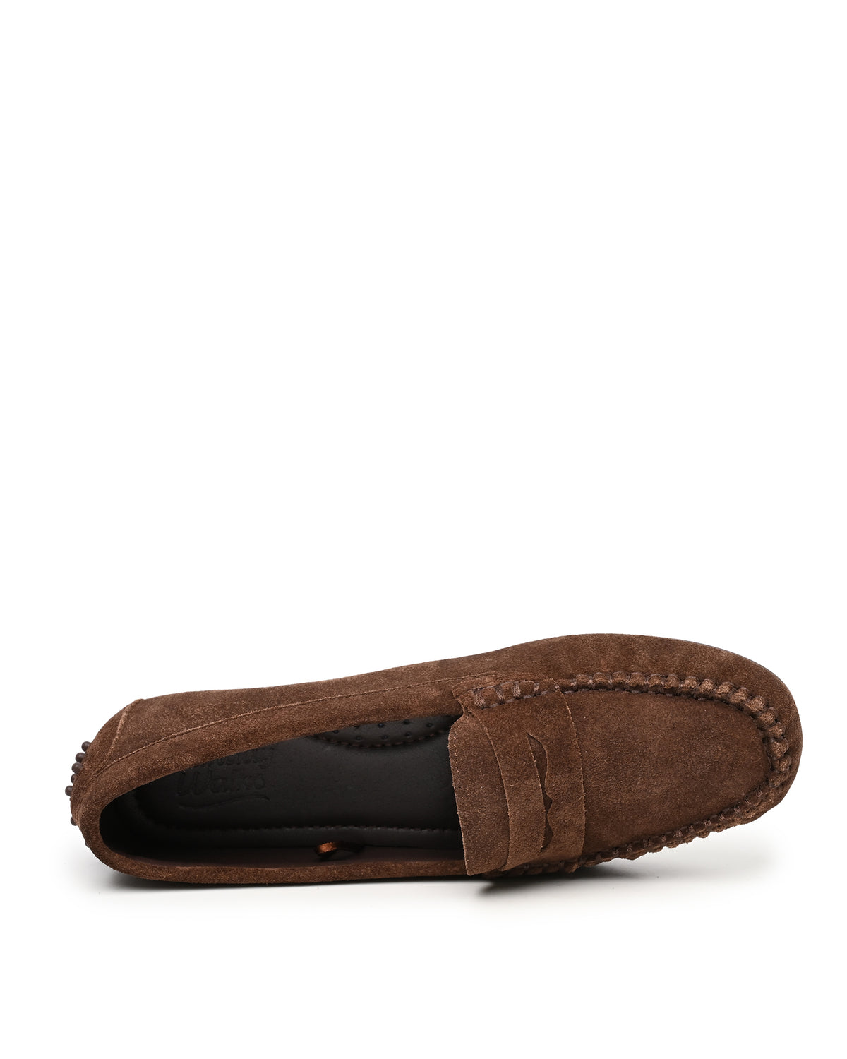 Lorie Driving Moccasin Penny Loafer in Brown