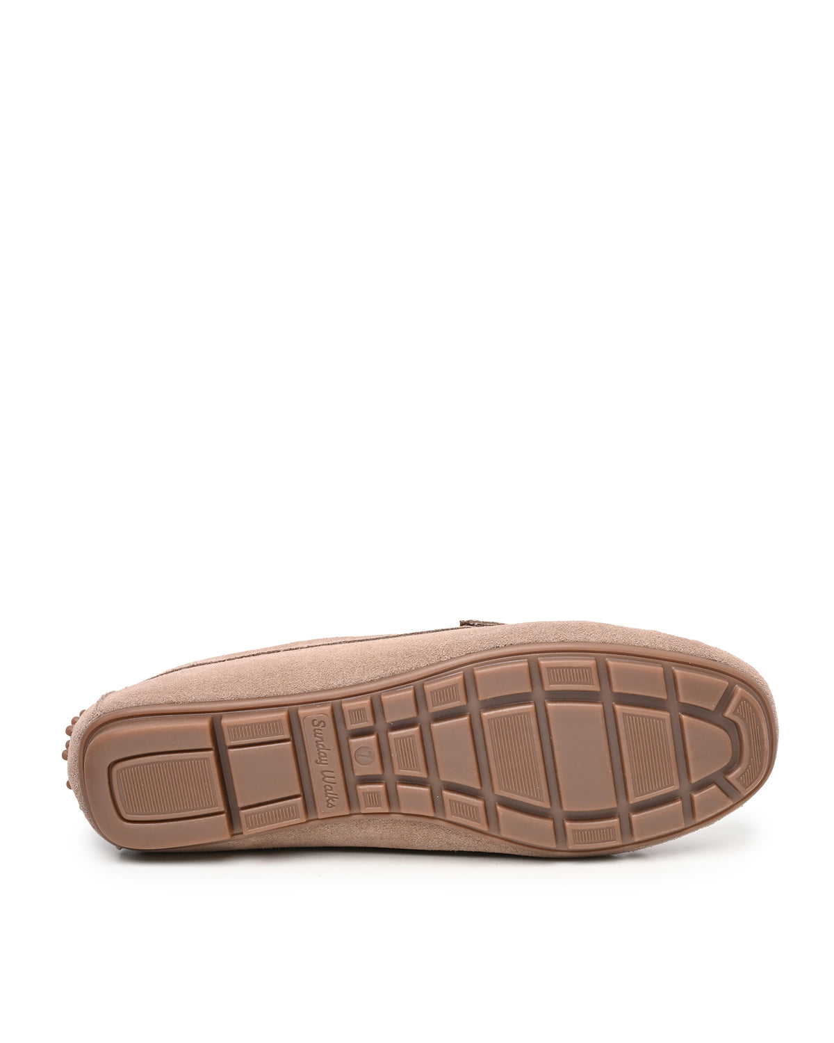 Lorie Driving Moccasin Penny Loafer in Stone