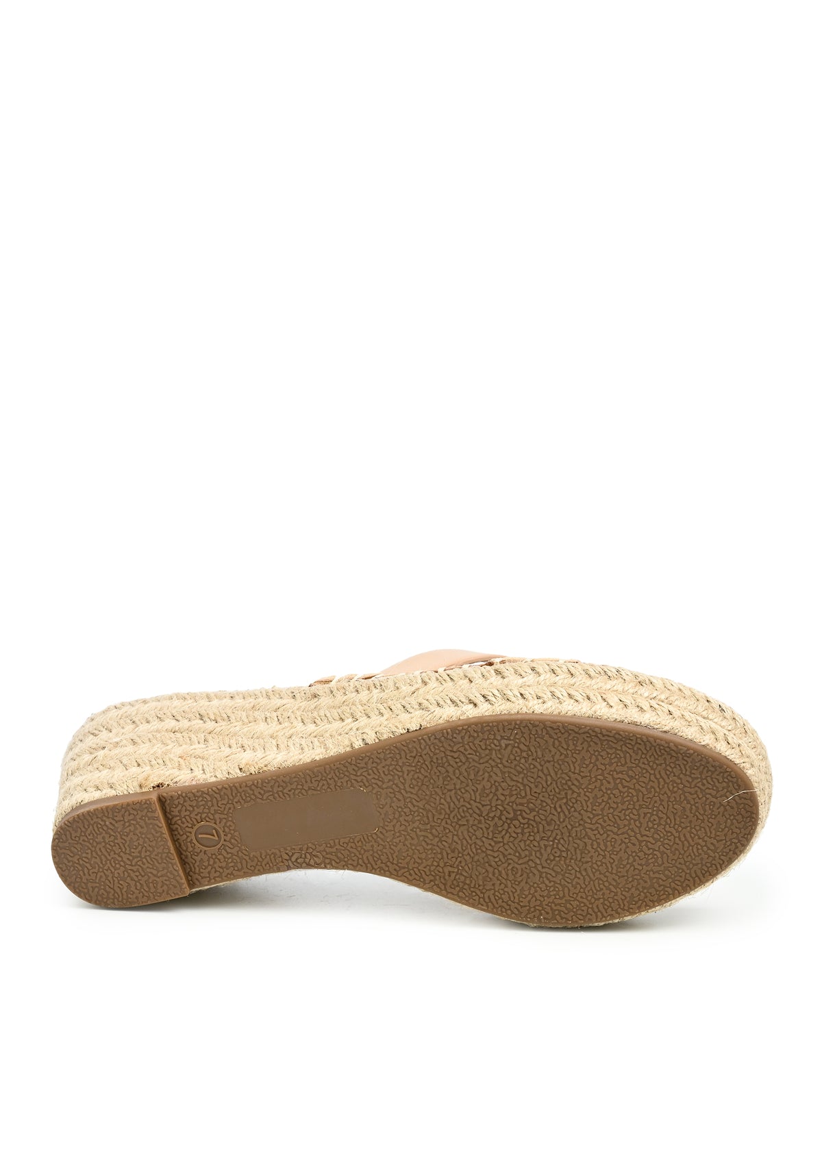 Odet Espadrille Wedge Slide Sandal in Sand